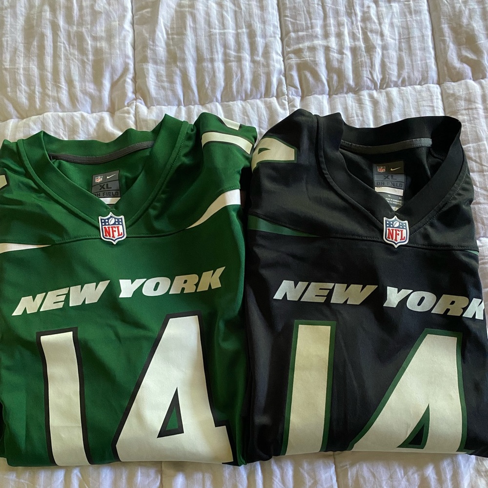2 New York Jets authentic Darnold Jerseys
